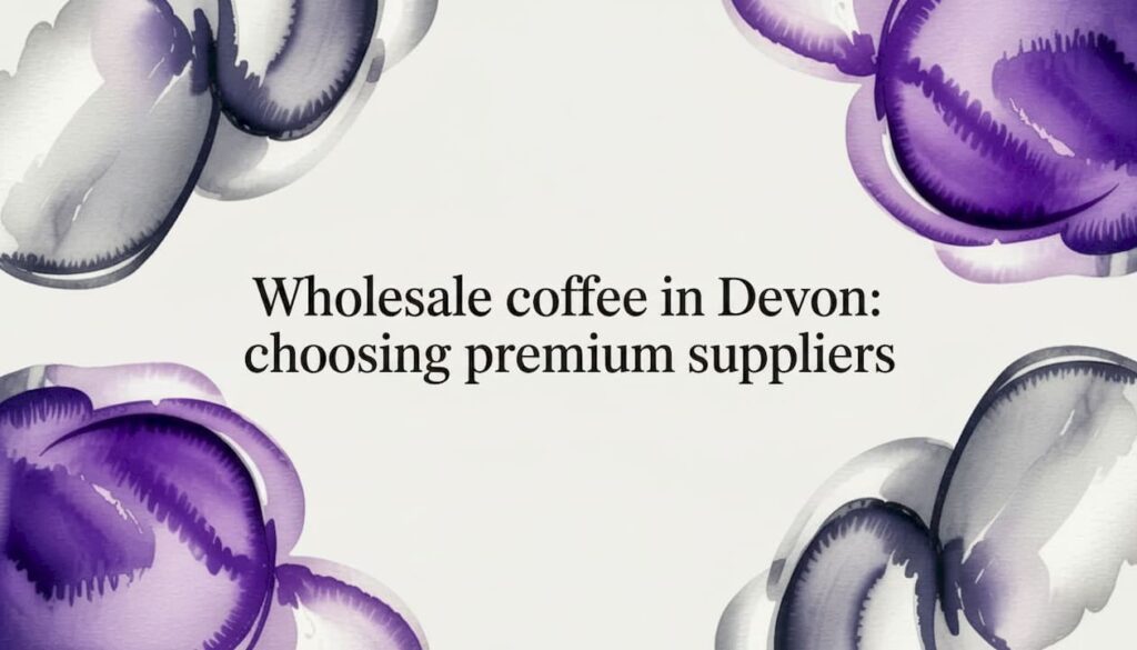 Editorial watercolor ribbon frame for title card