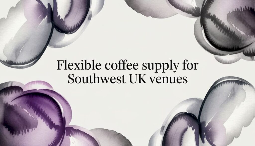 Sparse watercolor ribbon frame title card